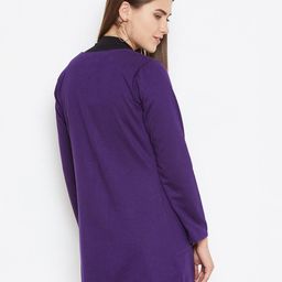 belle fille Cotton Open-Front Shrug with Patch Pocket image 4