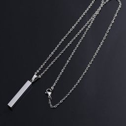 vendsy Pack of 2 Sliver-Plated Chain & Ring image 4