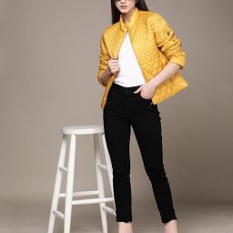 label ritu kumar Zip-Front Puffer Jacket image 4