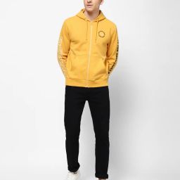 wrangler Zip-Front Hoodie with Split-Kangaroo Pockets image 4