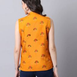 even Floral Print Open-Front Jacket image 4