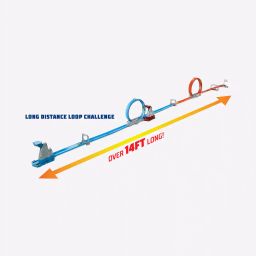 hot wheels Double Loop Dash Trackset with 2 Vehicles image 4