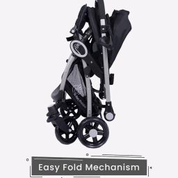 r for rabbit Baby Stroller with UV-Resistant Canopy image 4