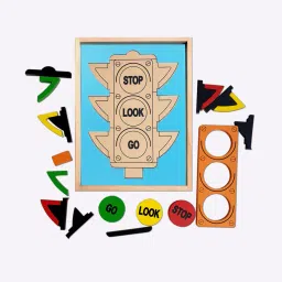 hilife Traffic Light 3D 2 Layer Puzzle Set - 19 Pcs image 4