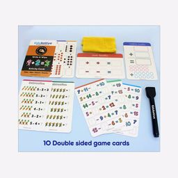 eduketive 1+23 Premath Write & Wipe Reusable Activity Set image 4