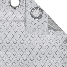 portico Set of 2 Geometric Print Window Curtains image 4