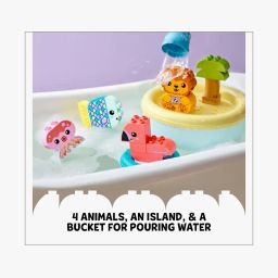 lego Duplo My First Bath Time Fun Floating Animal Island 10966 image 4