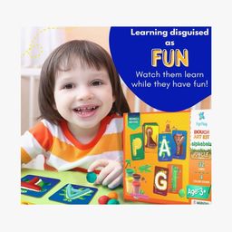 pepplay Dough Art Kit Alphabets image 4