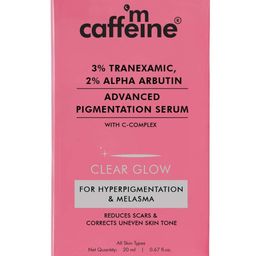 mcaffeine Clear Glow 3 Tranexamic 2 Alpha Arbutin Advanced Pigmentation Serum Treatment image 4
