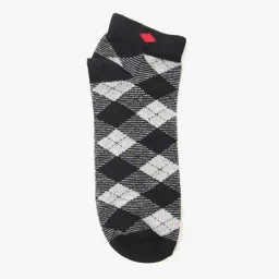 lee cooper Pack of 2 Geometric Patterned-Knit Ankle-Length Socks image 4
