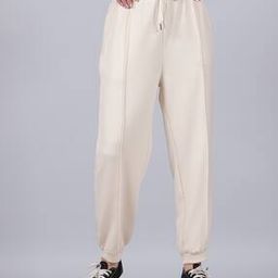 Shein Full Length High Rise Pleated Track Pants-image-13