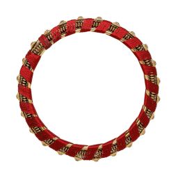 shining diva Set of 26 Gold-Plated Slip-On Bangles image 5