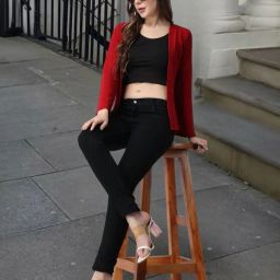 popwings Open-Front Shrug with Bell Sleeves image 5