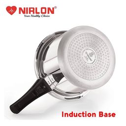 nirlon Aluminium Outer Lid Pressure Cookers with Common Lid image 5