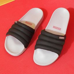 chupps Quilted-Pattern Slides Flip Flops image 5