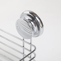 home centre Steel Shower Caddy with Suction Cups image 5