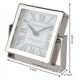 decor de maison Time's Canvas Table Clock image 5
