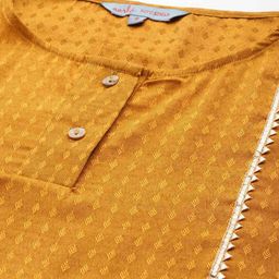 aarke ritu kumar Geometric Pattern A-Line Kurta image 5