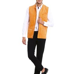 even Textured Nehru Jacket with Insert Pockets image 5