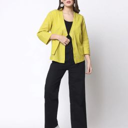 nomad lifestyle Striped Front-Open Shrug image 5
