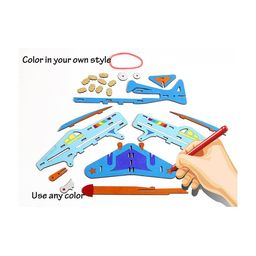 funvention DIY Shooter Plane with 3 Target Planes image 5