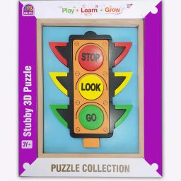 hilife Traffic Light 3D 2 Layer Puzzle Set - 19 Pcs image 5