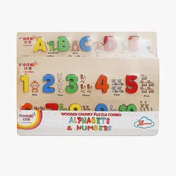 shooting star Unisex Wooden Alphabets & Numbers Puzzles image 5