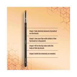 miss claire M32 Lip Brush (L) - Chrome image 5
