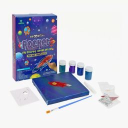scoobies Rocket DIY Pouring Canvas Art Set image 5