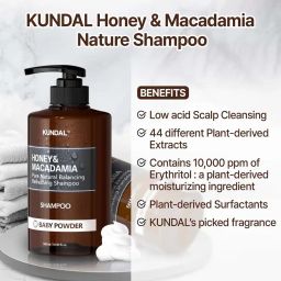 kundal White Musk Honey & Macadamia Nature Shampoo image 5