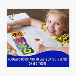 pepplay Dough Art Kit Alphabets image 5