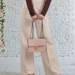 Shein High Rise Full Length Pintuck Pants With Pockets-image-66