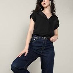 Shein Modest Medium Length Short Sleeves Top-18
