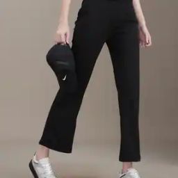 Shein Ankle Length Flexi Waist Flared Pants-image-83