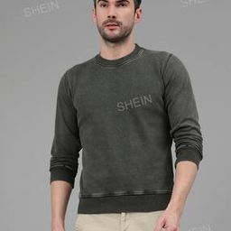 Shein Casual Medium Length Full Sleeve Sweatshirt-picture-8