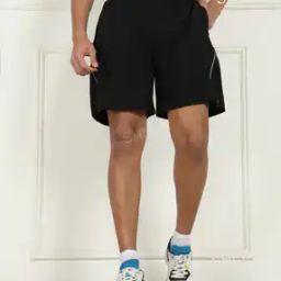 Shein Activewear Side Piping-detail Elasticated Waist Track Shorts-picture-27
