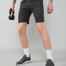 Shein Activewear Length Low Rise Track Shorts with Pockets-picture-39