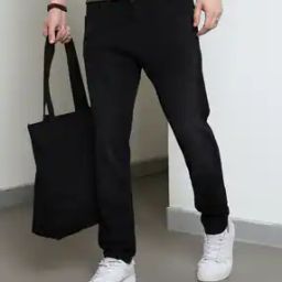 Shein Full Length Slim Jeans With Pockets-image-41