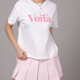 Shein Drop Shoulder Typographic Chest Print Loose Fit Tshirt-image-77