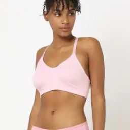 Moulded Non-Padded Bra-image-42