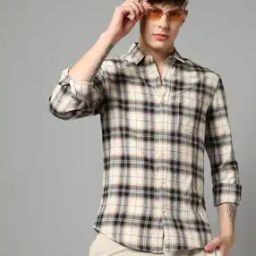 Men Checked Slim Fit Shirt-picture-18
