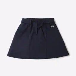 A-Line Skirt with Waist Tie-Up-picture-10