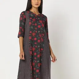 Floral Print Straight Kurta-picture-40