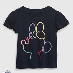Minnie Mouse Outline Flutter Sleeve Top-image-38
