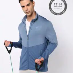 Men Regular Fit Cut & Sew Jacket-picture-10