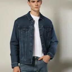 Men Washed Slim Fit Denim Jacket-picture-28