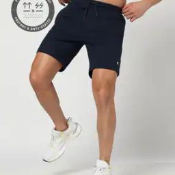 Men Regular Fit Knit Athleisure Shorts-picture-26