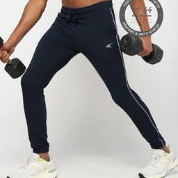 Men Structured Ottoman Track Pants-picture-15