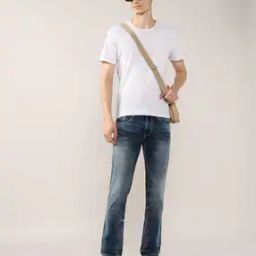 lee cooper Men Mid-Wash Low-Rise Slim Fit Jeans-picture-5