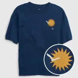 gap kids Printed Round-Neck T-Shirt-picture-10